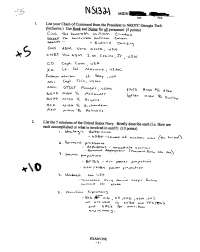 Solved Exam 1 for Introduction to Naval Sciences | NS 1321