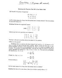 Solutions for Practice Exam 3 - Calculus II | MATH 1502 - Docsity