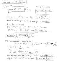 Homework 7 with Solution Key - Linear Circuit Analysis II | ECE 20200 ...