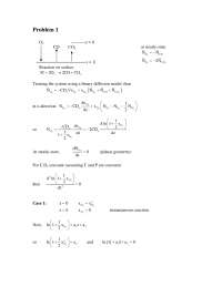 Assignment # 7 - Heat And Mass Transfer | CHE 37800 - Docsity