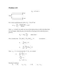 Calculate Molar Flux of Hydrogen - Heat and Mass Transfer | CHE 37800 ...