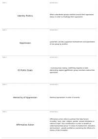 Final | SOCI 1501W - Race, Class, and Gender