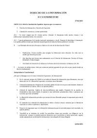 Libertad de Información vs. Otros Derechos: Un Análisis Constitucional - Prof. Rodríguez-I