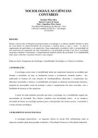 Sociologia e a contabilidade