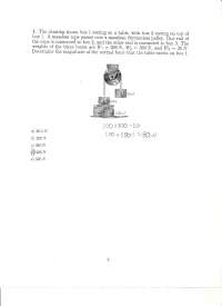 Solved Final Exam - Fundamentals of Physics | PHYS 180A - Docsity