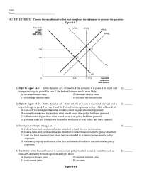 25 Multiple Choice Questions on Principles of Macroeconomics With Answer Key | ECON 2010