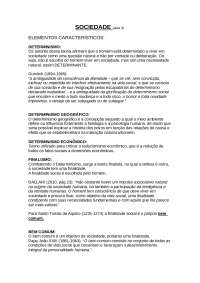 A SOCIEDADE