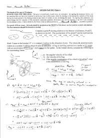 Quiz 6 with Answers – Dynamics | AE 2220