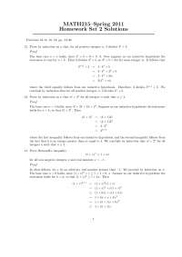 Introduction to Advanced Mathematics - Solutions to Homework Set 3 ...