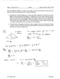 Calculus I - Quiz 9 with Solutions | MATH 180 - Docsity