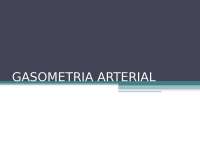 Gasometria arterial
