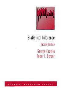 Statistical Inference Casella Otimo Livro De Inferencia Estatistica Docsity