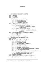 Direito Econômico Brasileiro - Uma visão didática - janeiro - 2007