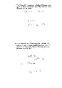 Exam 2 Review Questions with Answers in Genetics | BIOL - Docsity