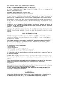 Literatura Francesa - Apuntes - Historia, Corrientes, Autores, Obras - UNED - 2006-7 - Parte 1