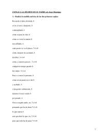 Coplas a la Muerte de su Padre, Jorge Manrique - Literatura Medieval - Ejercicios