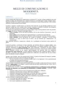 LEZIONI SUL TESTO MEZZI DI COMUNICAZIONE E MODERNITÀ - John B. Thompson