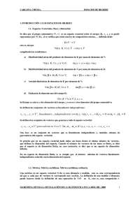 Espacios de Hilbert - Análisis funcional - Apuntes - Parte1