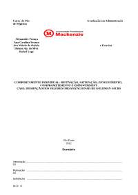 Trabalho Comportamento Individual