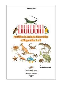 PORTFÓLIO DE ZOOLOGIA SISTEMÁTICA E FILOGENÉTICA - Montepuez 2011