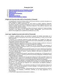 Protección Civil - Apuntes - Univ Bolivariana de Venezuela