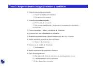 Respuesta frente a cargas armónicas y periódicas - Calculo Dinamico de Estructuras - Apuntes - Tema 3