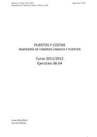 Ejercicios propuestos 36-54 - Puertos y Costas - Practicas