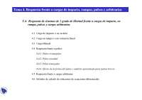 Respuesta de sistemas de 1 GDL frente a cargas de impacto, rampas, pulsos y arbitrarias  - Calculo Dinamico de Estructuras - Apuntes - Tema 4