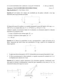 Hoja de practicas 1 - Calculo Dinamico de Estructuras - Practicas