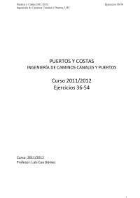 Ejercicios propuestos 36-54 corregidos - Puertos y Costas - Practicas