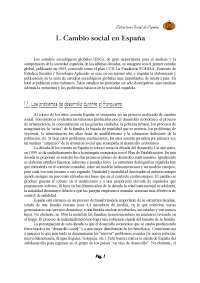 Cambio social en España-Estructura Social de España- Study Notes-Universidad Nacional de Educación a Distancia