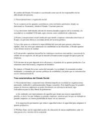 El Estado: desde el neocorporativismo al retorno del mercado