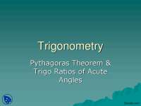 Basics-Trignometry-Lecture Slides