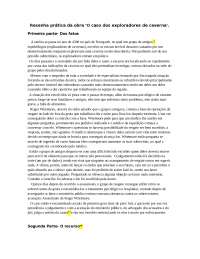 Resenha prática. O caso dos exploradores de cavernas 01