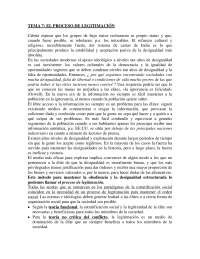 El proceso de Legitimación -Teoría y Praxis Sociológica-Study Notes- Universidad Autónoma del Estado de México