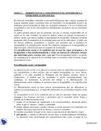 Perspectivas y conceptos en el estudio de la estratificación social Teoría y Praxis Sociológica-Study Notes- Universidad Autónoma del Estado de México