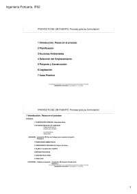 Proyecto de un puerto - Ingenieria Portuaria - Apuntes