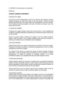 Mundo arcaico y modernidad - Sociología de la religión - Apuntes - Universidad Computlense de Madrid