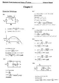 Chapter02-Electric Circuit Analysis and Design Donald A Naem-Electrical Circuital Analysis-Solution Manual