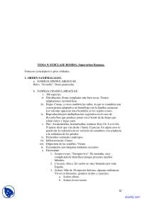 Estructura y características de las subclases Rosidae y Fabidae