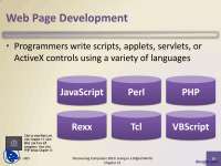 Web Page and Program Development: Languages, Tools, and Techniques