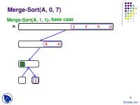Merge Sort-Algorithm Design and Analysis for Sorting-Lecture Slides ...