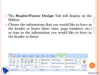 how to have different headers in word 2012