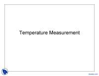 Industrial Temperature Measurement: Thermocouples vs. RTDs