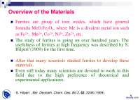 Overview of the Materials-Material Processing Seminar-Lecture Slides