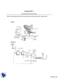 Antena Azimuth Control-Control System-Assignment