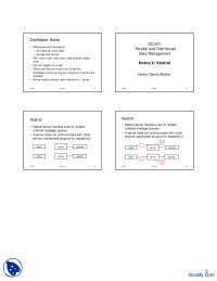 MemCacheD-Parallel and Distributed Data Management-Lecture Slides