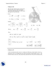 Rotating Disc Problems-Engineering Mechanics-Assignment Solution - Docsity