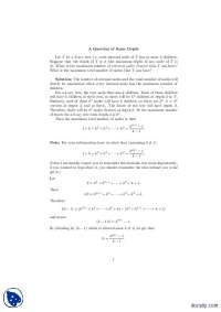 Tree Depth-Theory of Complexity and Algorithms-Assignment Solution