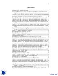 Object Detection and Tracking In Video Thesis-Computer Sciences-Project Report
